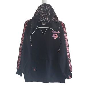 Aape by A Bathing Ape Graphic Anorak Hoodie Size XS